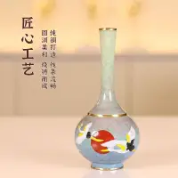 在飛比找蝦皮商城精選優惠-新款高檔乾燥花銅花瓶擺件 家居裝飾擺件 玄關裝飾擺件 客廳玄