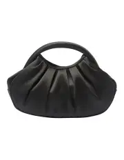 [NINA] Bren Evening Bag in Black Satin