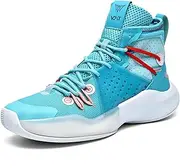 [Solastride] Men's High Top Basketball Shoes Fashionable Breathable Running Sports Anti Slip Training Boots