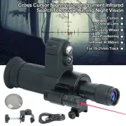 Infrared Night Vision Monocular Optics Sight IR 850nm Cross Cursor Hunting scope
