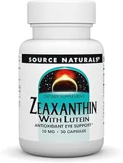 Source Naturals Zeaxanthin with Lutein , Inc. 30 Caps