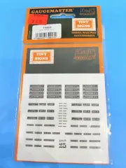 GAUGEMASTER TINY SIGNS 'N' SCALE TSN25 EARLY STATION SIGNS NEW !