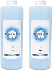 Compatible For ECOVACS Deebot Floor Cleaning Solution Cleaning Liquid 1L Accessories N9＋T10 OMNI/T10 TURBO/X1 OMNI/X1 TURBO(2pcs)