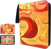 Trading Card Binder, 400/900 Pockets 4/8 - Pocket Album Holder for TCG, Sports,