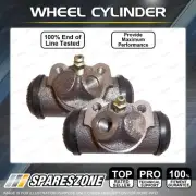 2 x Rear Brake Wheel Cylinders LH + RH for Toyota Hilux Workmate GUN135 TGN121 (for: Toyota)