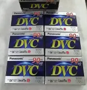 Panasonic AY-DVM60FF 60 Minutes DVC Mini DV 6 Pcs Lot Tape Made In Japan New
