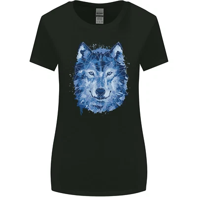 A Polygon Wolf Womens Wider Cut T-Shirt