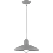 Livex Lighting 41193-80 Allison Mini Pendant Nordic Gray