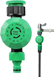 Sprinkler Timer - Mechanical Water Timer | Mechanical Hose Timers | Automatic Watering Device Sprinkler Controller for Patio Lawn Yard Pool Drip Plants Vacation Outdoor, Convenience in Gardening