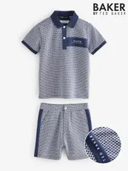 Baker by Ted Baker Polo Shirt And Shorts Set (E76976) | $88 - $99