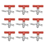 10 PCS Quail Feeder Rabbit Water Bunny Drinker Cage Drinking Fountain Billed
