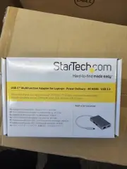 StarTech USB-C Multiport Adapter w/ PD - 4K HDMI GbE USB 3.0 - Silver DKT30CHPDW