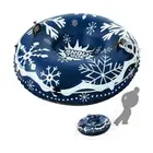 Large 47 Inch Snow Tire Inflatable Sled Snow Tube Frost Protection Sledge A9M9