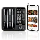 Wireless Meat Thermometer with 4 Probes Inkbird Wifi BluetoothThermometer Dig...