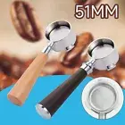 New 51mm Bottomless Portafilter for Delonghi Professional Filter Holder