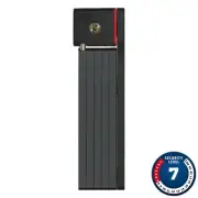 Abus Bordo uGrip 5700 SH Folding Lock - Key - 80cm - Black 84425 6
