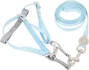CORHAD 1 Set Adjustable cat Harness Puppy Vest Harnesses Small pet Leash cat Walking Rope cat Backpack Leash Dog Traction Rope Dog Training no Chock cat Vest Small Dog Kitten Polyester