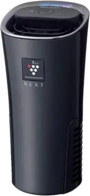 SHARP Plasmacluster Ion Generator (Car Compatible Type, Black) Equipped wit