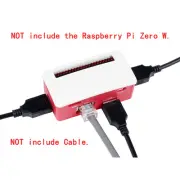 USB ETH HUB Expansion HAT With Case Kit for RPI Raspberry Pi Zero 2 W H 2W WH