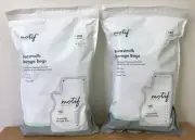 Set Pair 2 New Sealed 200 Motif Medical 100ct 8oz Breast Milk Storage Bags