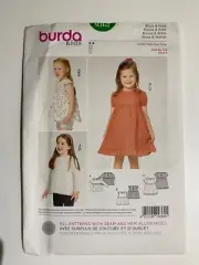 Burda kids uncut Sewing pattern 9362 Sizes 2-7 yrs