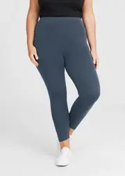 [Taking Shape] Taking Shape Bamboo Breezy 7 / 8 Legging Size 16 in Storm Grey - Plus Size Women's Leggings Storm Grey