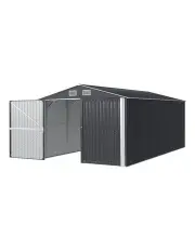 [Giantz] Garden Shed 3x5.38M in Black