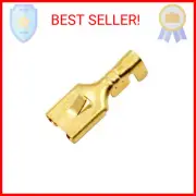 Baomain Female Spade Quick Splice Crimp Terminals 6.3mm Crimp Connector Non Insu
