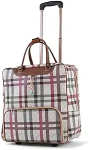 [LIASDOVO] Travel Bag Women'S Travel Luggage Trolley Bag Wheeled Suitcase Business Boarding Bag Travel Trolley Luggage Bag-Style 5