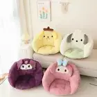My Melody Kuromi Cinnamoroll Plush Cushion Non-slip Chair Seat Pad Backrest Mat