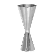 Stainless Steel Measuring Cup 1oz/2oz Cocktail Jigger Bar Jigger Tool, Silver