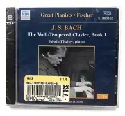 Johann Sebastian Bach Fischer: Well Tempered Clavier, Book 1 - NEW CD SEALED