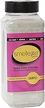 SMELLEZE Natural New Carpet Odor Eliminator Deodorizer: 2 lb. Powder Rids Carpet VOC