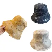 Adult Hat Princesses Sun Hat Fisherman Straw Hat Foldable Sunshades Cover Hat