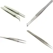 Jewelry Beading Pocket Watch Repair Tweezers Set Craft Hobby Tool