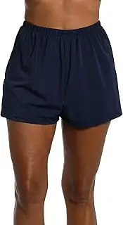 'Maxine of Hollywood Women's 2'' Loose Fit Mid Rise Swim Shorts'