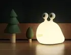 Slug Touch Sensor Night Light Color Changing Lamp Timer USB Rechargeable