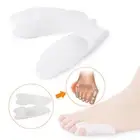 Gel Silicone Bunion Corrector Little Toe Straightener Separator Protector 2pcs