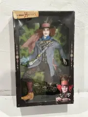 Barbie Disney's Alice in Wonderland The Mad Hatter Doll 2009 Mattel Depp
