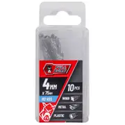 Full Boar 4mm M2 HSS Drill Bit - 10 Piece