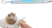Pottery Clay Sculpting Tool | Pottery Clay Carving Stainless Steel Tool - Ergonomic Handle Modeling Sculpting Tool for Hobbyists for Ceramic, Pottery