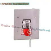 MMTC - 1KFSX-BC Exterior Tamperproof Open-Close Cylinder Key Switch Flush Mount