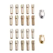 11PCS Mini Drill Copper Collet Chucks For Rotary Tool Engraving Machine