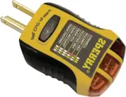Instruments GFI6302 GFCI Outlet / Receptacle Tester, Standard 120V AC Ou