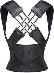 AIMALL Adjustable Posture Corrector Back Belt – Unisex Shoulder Support and Body Brace for Improved Spinal Alignment