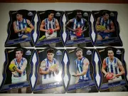 2019 select FOOTY STARS NORTH MELBOURNE KANGAROO SILVER DIE CUT TEAM SET 8 cards