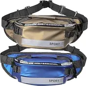 SHERCHPRY 2 Pcs Running Waist Belt Runners Belt Waist Bag Belt Bag for Men Running Belt Sports Bag Nylon