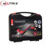 Jump Starter, lithium, red and black, small jump starter, led light, USB ports