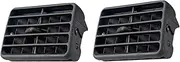 MAX COOL 2PCS Black Car Front Center Middle Air Vents Suitable for Toyota Hilux LN145 1997-2004