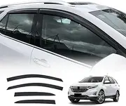 OAD4X4 Weathershields Compatible with Holden Equinox 2017-2020, Weather Shields Window Visors Wind Deflectors Sun Rain Guard 4PCS Set